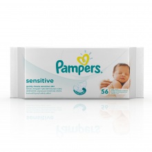 【美妆一号商城】Pampers/帮宝适敏感肌肤系列婴儿湿巾德国进口 56片